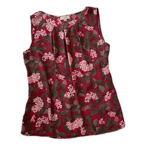 Loft Outlet sleeveless blouse, size M